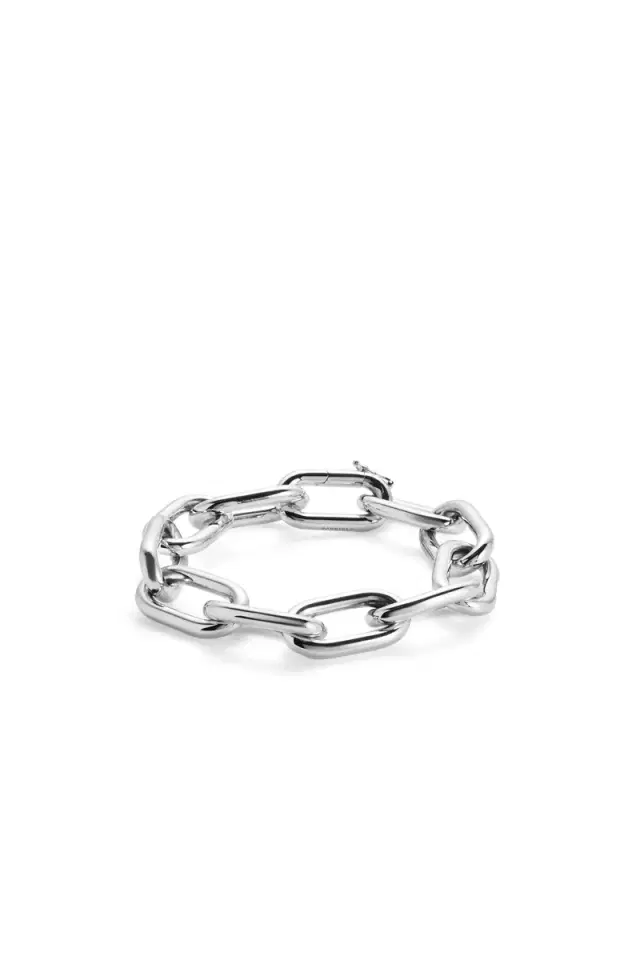 GABRIELA HEARST Link Bracelet in 18K White Gold (Classic Links)