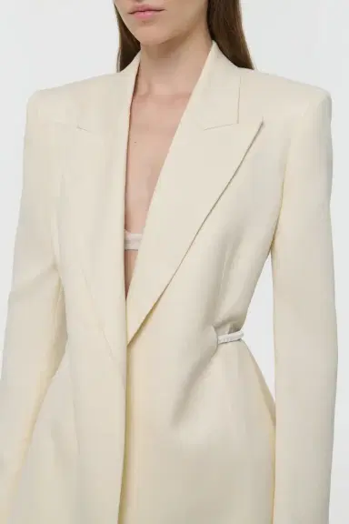 Gabriela Hearst Epona Rope Blazer in Textured Linen Slub | Thumbnail 7 Gabriela Hearst Epona Rope Blazer in Textured Linen Slub | Thumbnail 7