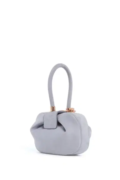 Gabriela Hearst Demi Bag in Lilac Suede | Thumbnail 1 Gabriela Hearst Demi Bag in Lilac Suede | Thumbnail 1
