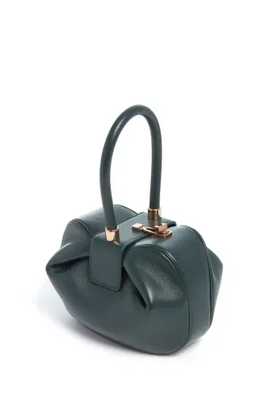 Gabriela Hearst Nina Bag in Green Nappa Leather | Thumbnail 3 Gabriela Hearst Nina Bag in Green Nappa Leather | Thumbnail 3