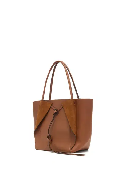 Gabriela Hearst Marija Tote Bag in Cognac Leather | Thumbnail 4
