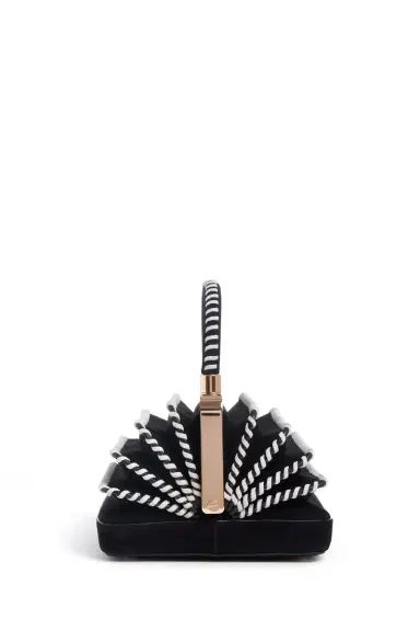 Gabriela Hearst Whipstitch Diana Bag in Black Suede | Thumbnail 3 Gabriela Hearst Whipstitch Diana Bag in Black Suede | Thumbnail 3