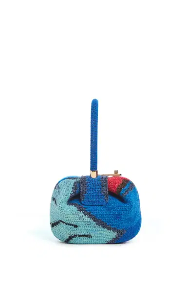 Gabriela Hearst Demi Bag in Air Multi Crochet Cashmere | Thumbnail 2 Gabriela Hearst Demi Bag in Air Multi Crochet Cashmere | Thumbnail 2