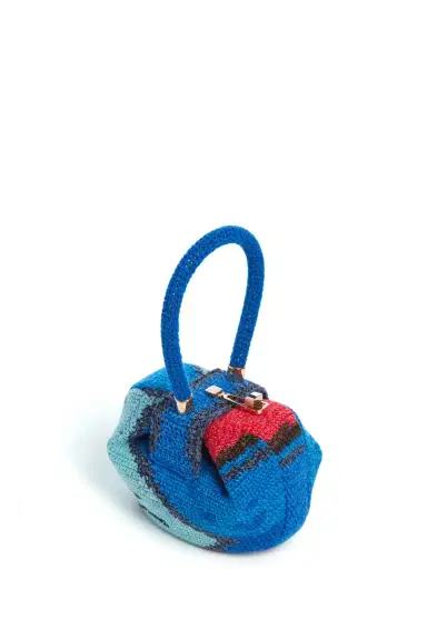 Gabriela Hearst Demi Bag in Air Multi Crochet Cashmere | Thumbnail 3 Gabriela Hearst Demi Bag in Air Multi Crochet Cashmere | Thumbnail 3