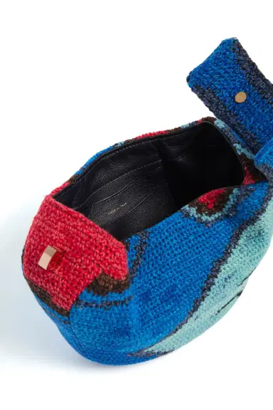 Gabriela Hearst Demi Bag in Air Multi Crochet Cashmere | Thumbnail 4 Gabriela Hearst Demi Bag in Air Multi Crochet Cashmere | Thumbnail 4