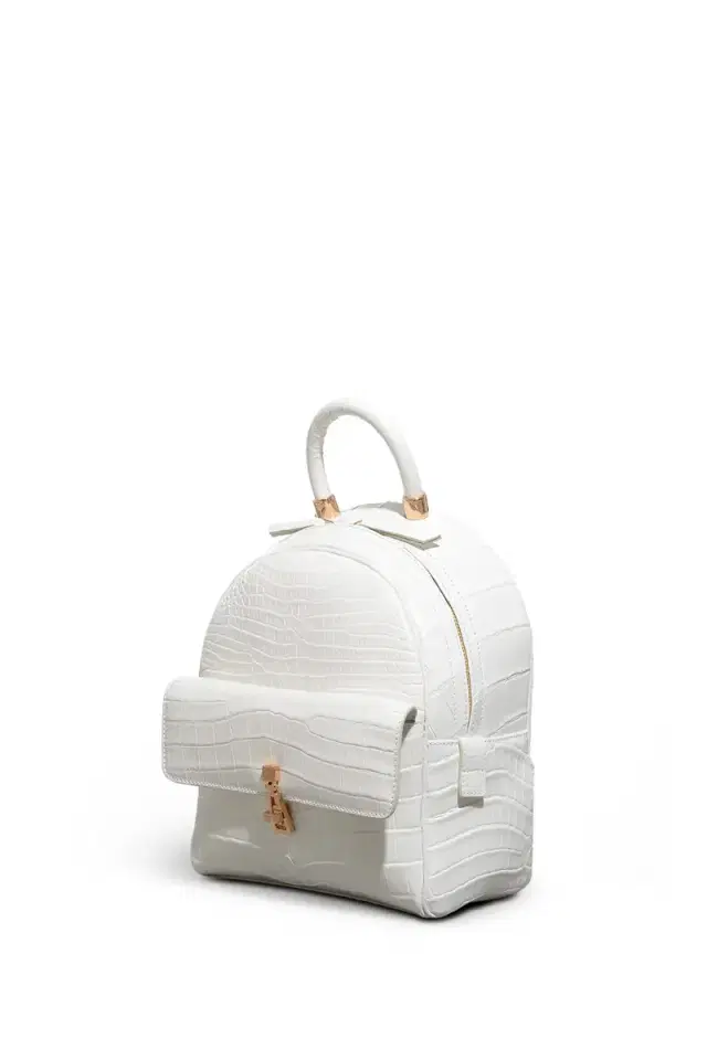GABRIELA HEARST Mini Billie Backpack in  Crocodile Leather