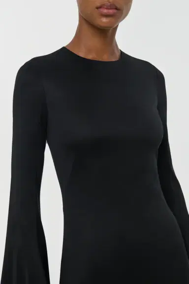 Gabriela Hearst Imara Maxi Dress in Black Silk Jersey | Thumbnail 5 Gabriela Hearst Imara Maxi Dress in Black Silk Jersey | Thumbnail 5