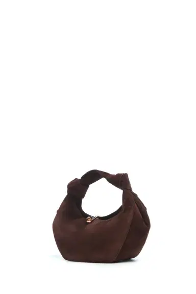 Gabriela Hearst Mini Antonia Bag in Dark Brown Suede | Thumbnail 2 Gabriela Hearst Mini Antonia Bag in Dark Brown Suede | Thumbnail 2