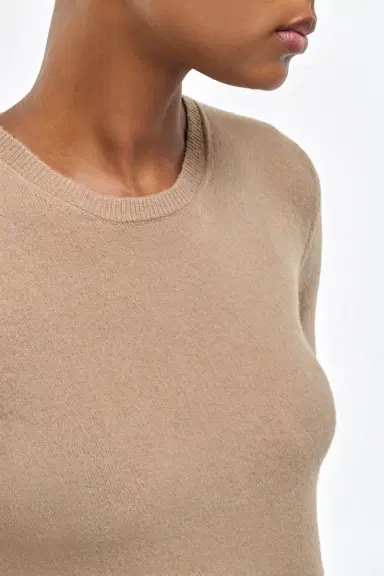 Gabriela Hearst Xanthe Knit Top in Camel Brushed Cashmere | Thumbnail 6 Gabriela Hearst Xanthe Knit Top in Camel Brushed Cashmere | Thumbnail 6