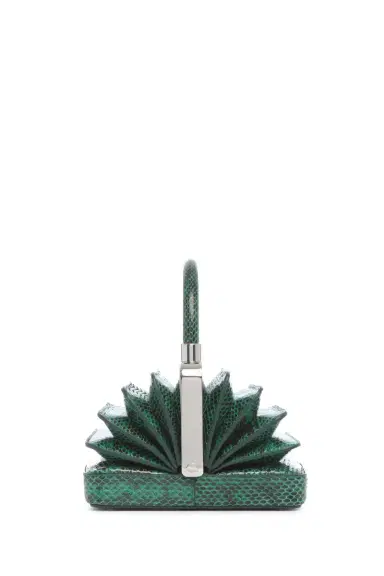 Gabriela Hearst Diana Bag in Green Snakeskin | Thumbnail 3 Gabriela Hearst Diana Bag in Green Snakeskin | Thumbnail 3