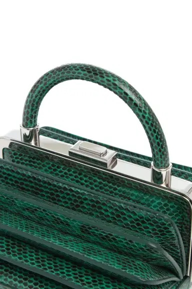 Gabriela Hearst Diana Bag in Green Snakeskin | Thumbnail 4 Gabriela Hearst Diana Bag in Green Snakeskin | Thumbnail 4