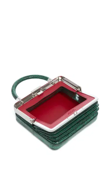 Gabriela Hearst Diana Bag in Green Snakeskin | Thumbnail 5 Gabriela Hearst Diana Bag in Green Snakeskin | Thumbnail 5