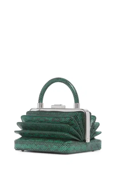 Gabriela Hearst Diana Bag in Green Snakeskin | Thumbnail 1 Gabriela Hearst Diana Bag in Green Snakeskin | Thumbnail 1