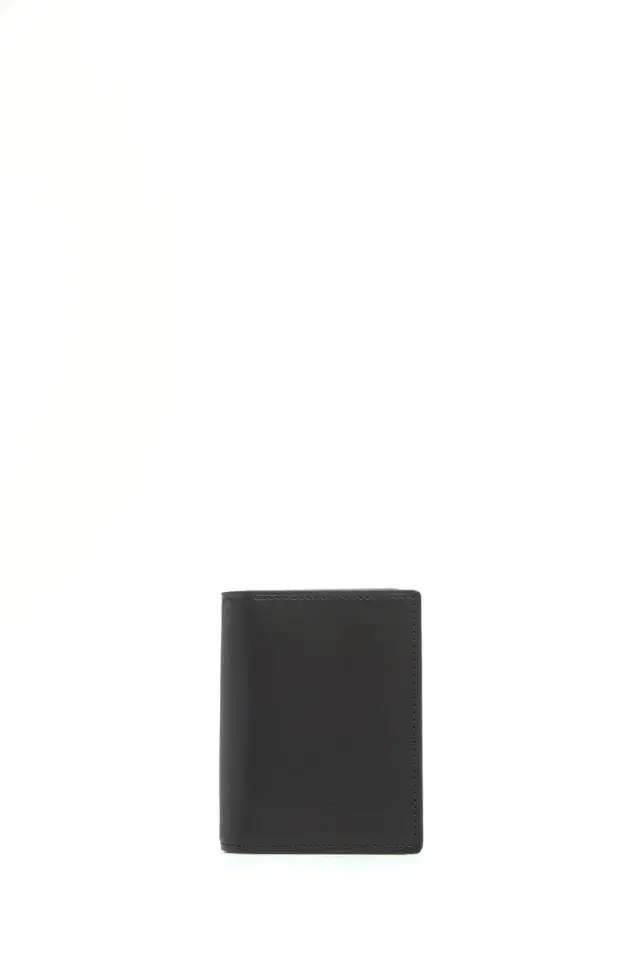 Gabriela Hearst Simple Card Wallet in Black Leather