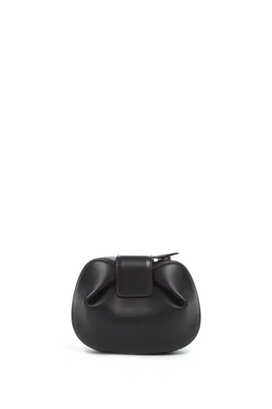 Gabriela Hearst Soft Demi Clutch in Black Nappa Leather | Thumbnail 2 Gabriela Hearst Soft Demi Clutch in Black Nappa Leather | Thumbnail 2