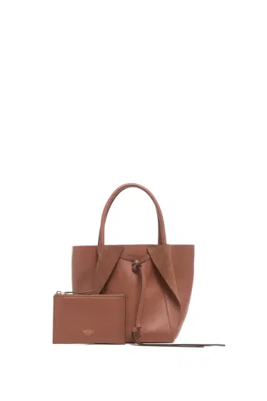Gabriela Hearst Small Marija Tote Bag in Cognac Nappa Leather | Thumbnail 2 Gabriela Hearst Small Marija Tote Bag in Cognac Nappa Leather | Thumbnail 2