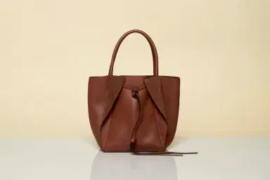 Gabriela Hearst Small Marija Tote Bag in Cognac Nappa Leather | Thumbnail 5 Gabriela Hearst Small Marija Tote Bag in Cognac Nappa Leather | Thumbnail 5