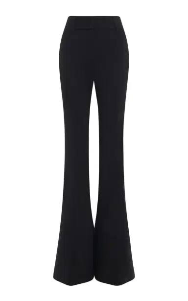 Gabriela Hearst Rhein Flare Pant in Black Cashmere Jersey | Thumbnail 1
