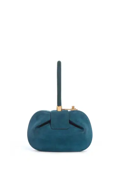 Gabriela Hearst Demi Bag in Teal Suede | Thumbnail 2 Gabriela Hearst Demi Bag in Teal Suede | Thumbnail 2
