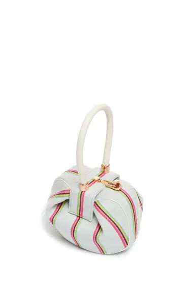 Gabriela Hearst Striped Demi Bag in Wool | Thumbnail 3 Gabriela Hearst Striped Demi Bag in Wool | Thumbnail 3