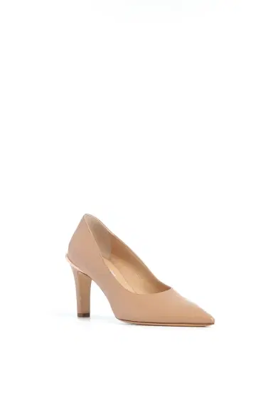 Gabriela Hearst Edwina High Heel Stiletto Pump in Nude Nappa Leather | Thumbnail 2 Gabriela Hearst Edwina High Heel Stiletto Pump in Nude Nappa Leather | Thumbnail 2