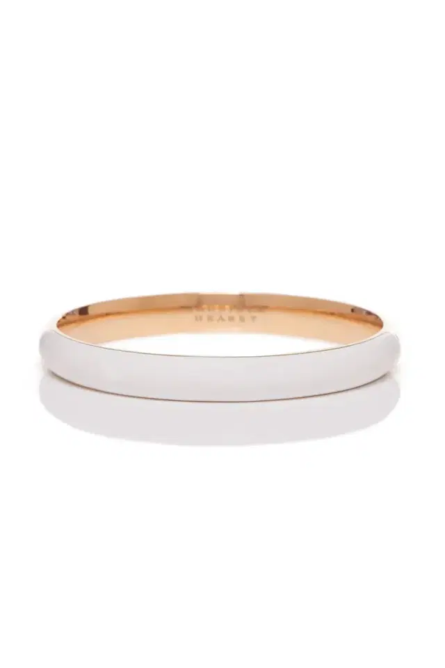 Gabriela Hearst Bangle in 18K Rose Gold & Vitreous  Enamel