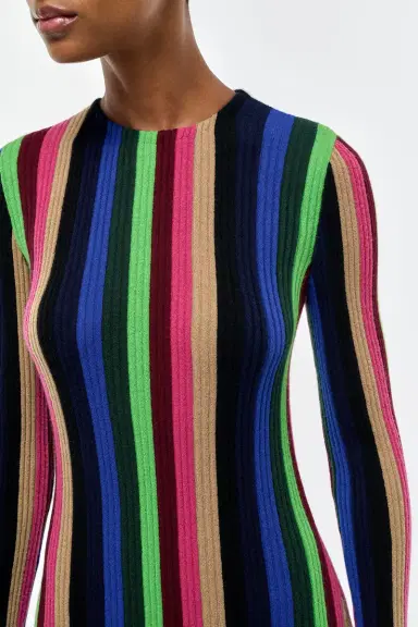 Gabriela Hearst Affinity Knit Maxi Dress in Multi Cashmere Silk | Thumbnail 6 Gabriela Hearst Affinity Knit Maxi Dress in Multi Cashmere Silk | Thumbnail 6