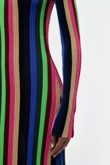 Gabriela Hearst Affinity Knit Maxi Dress in Multi Cashmere Silk | Thumbnail 8 Gabriela Hearst Affinity Knit Maxi Dress in Multi Cashmere Silk | Thumbnail 8