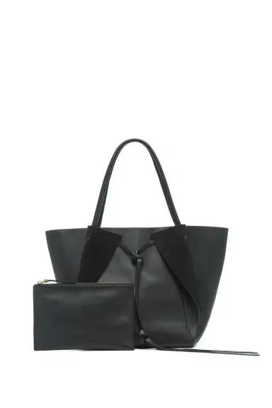 Gabriela Hearst Marija Tote Bag in Black Nappa Leather | Thumbnail 3 Gabriela Hearst Marija Tote Bag in Black Nappa Leather | Thumbnail 3