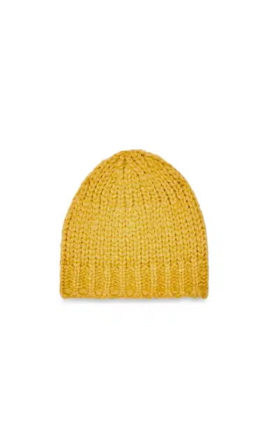 Gabriela Hearst Pacino Knit Hat in Golden Birch Welfat Cashmere | Thumbnail 1