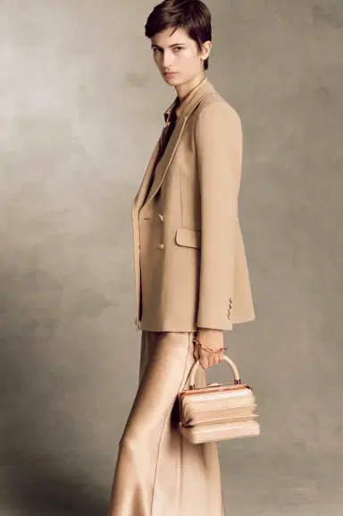 Gabriela Hearst Frei Maxi Skirt in Camel Silk Satin | Thumbnail 2 Gabriela Hearst Frei Maxi Skirt in Camel Silk Satin | Thumbnail 2