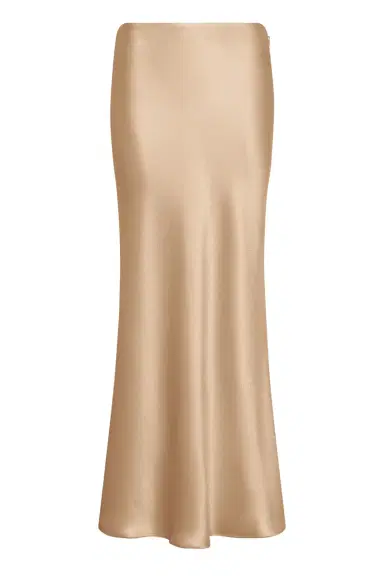 Gabriela Hearst Frei Maxi Skirt in Camel Silk Satin | Thumbnail 1 Gabriela Hearst Frei Maxi Skirt in Camel Silk Satin | Thumbnail 1