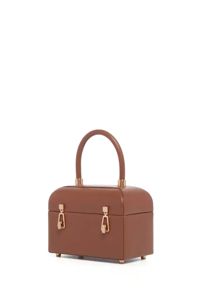 GABRIELA HEARST Patsy Bag in Cognac Nappa Leather