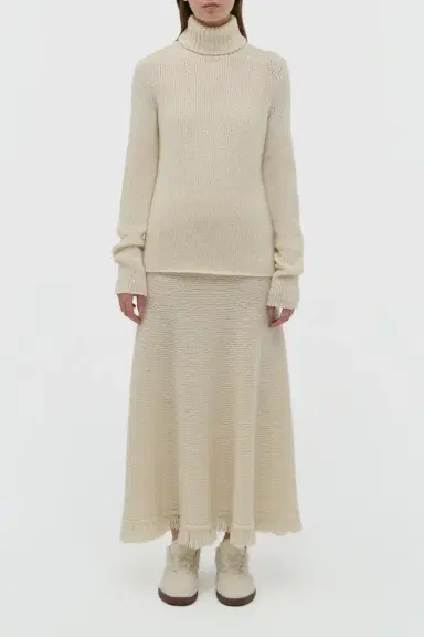 Gabriela Hearst Nelle Knit Turtleneck in Cashmere | Thumbnail 2
