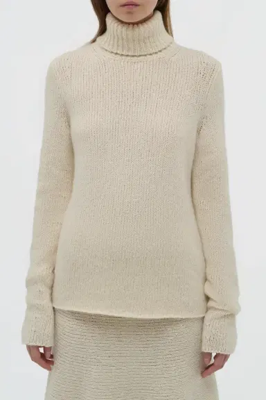 Gabriela Hearst Nelle Knit Turtleneck in Cashmere | Thumbnail 5