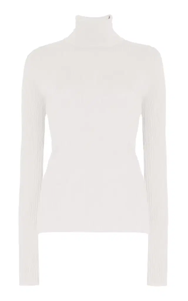 Gabriela Hearst Peppe Knit Turtleneck in  Cashmere Silk