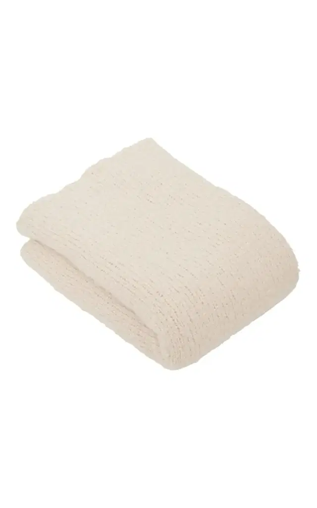 Gabriela Hearst Nicosia Knit Blanket in  Cashmere Boucle