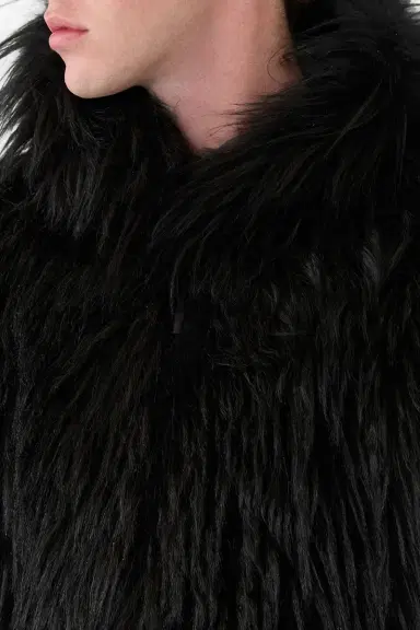 Gabriela Hearst Tom Hoody Jacket in Black Cashmere Shearling | Thumbnail 8 Gabriela Hearst Tom Hoody Jacket in Black Cashmere Shearling | Thumbnail 8