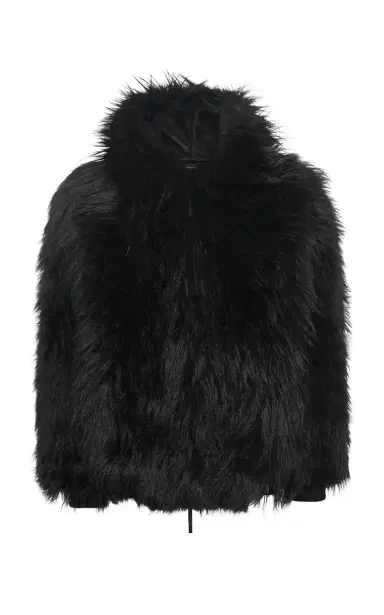 Gabriela Hearst Tom Hoody Jacket in Black Cashmere Shearling | Thumbnail 1 Gabriela Hearst Tom Hoody Jacket in Black Cashmere Shearling | Thumbnail 1