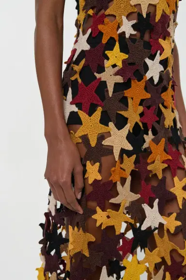 Gabriela Hearst Yeshara Crochet Stars Maxi Slip Dress in Multi Cashmere | Thumbnail 11 Gabriela Hearst Yeshara Crochet Stars Maxi Slip Dress in Multi Cashmere | Thumbnail 11