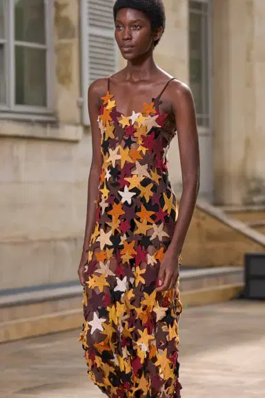 Gabriela Hearst Yeshara Crochet Stars Maxi Slip Dress in Multi Cashmere | Thumbnail 3 Gabriela Hearst Yeshara Crochet Stars Maxi Slip Dress in Multi Cashmere | Thumbnail 3