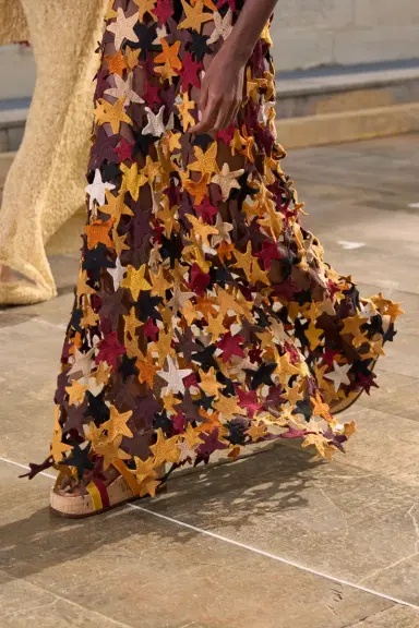 Gabriela Hearst Yeshara Crochet Stars Maxi Slip Dress in Multi Cashmere | Thumbnail 4 Gabriela Hearst Yeshara Crochet Stars Maxi Slip Dress in Multi Cashmere | Thumbnail 4