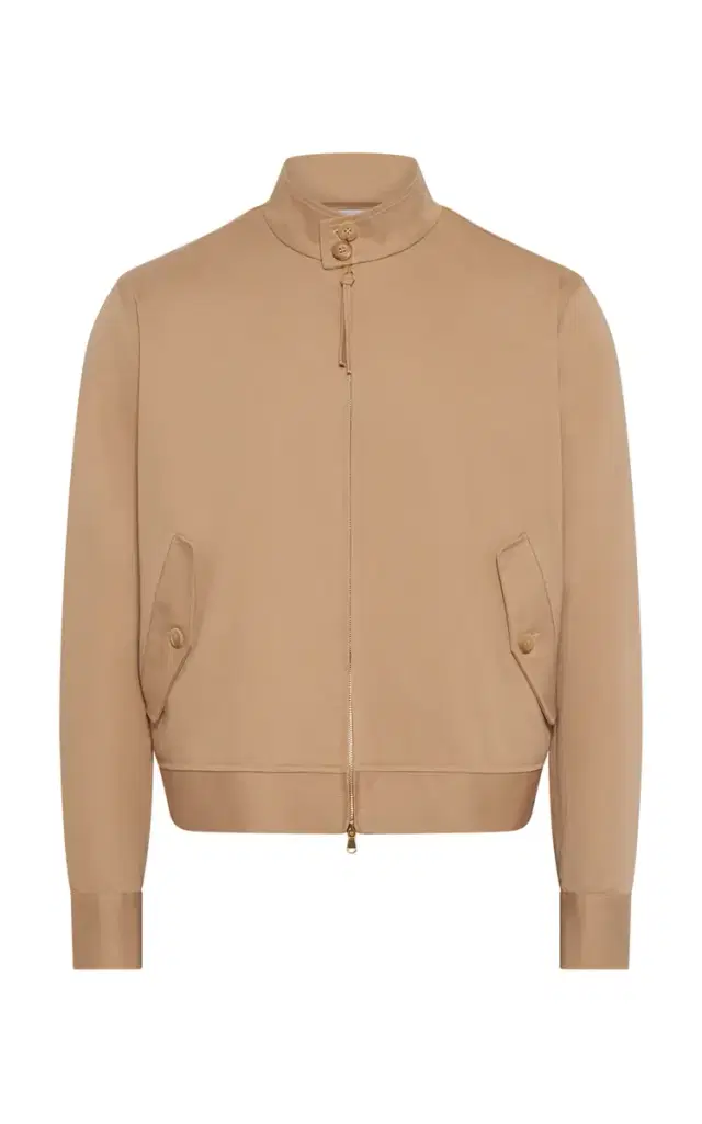 Gabriela Hearst Barracuda Jacket in Camel Cotton Twill