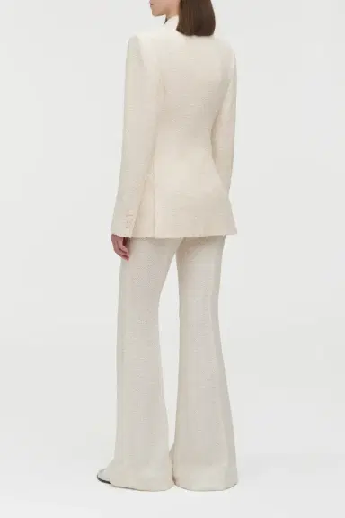 Gabriela Hearst Rhein Flare Pant in Silk Boucle | Thumbnail 4 Gabriela Hearst Rhein Flare Pant in Silk Boucle | Thumbnail 4
