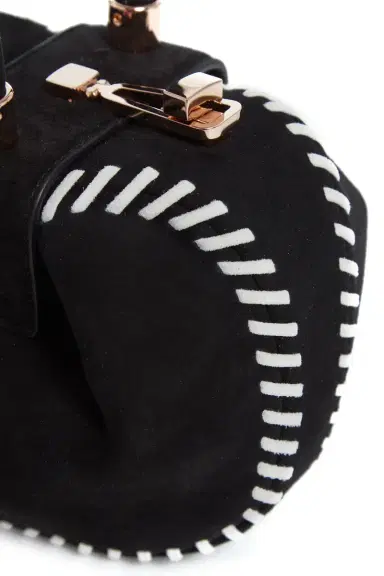 Gabriela Hearst Whipstitch Demi Bag in Black Suede | Thumbnail 5 Gabriela Hearst Whipstitch Demi Bag in Black Suede | Thumbnail 5