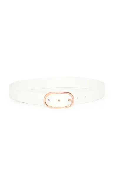 Gabriela Hearst Link Buckle Belt in Leather | Thumbnail 1
