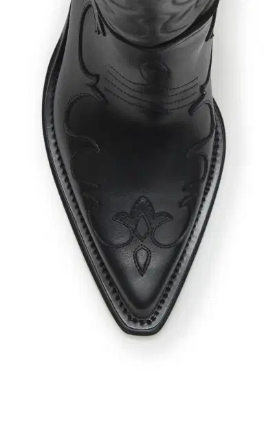 Gabriela Hearst Capitana Cowboy Boot in Black Leather | Thumbnail 5 Gabriela Hearst Capitana Cowboy Boot in Black Leather | Thumbnail 5