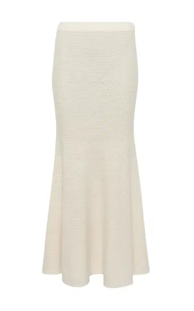 Gabriela Hearst Manni Knit Maxi Skirt in Cashmere | Thumbnail 1
