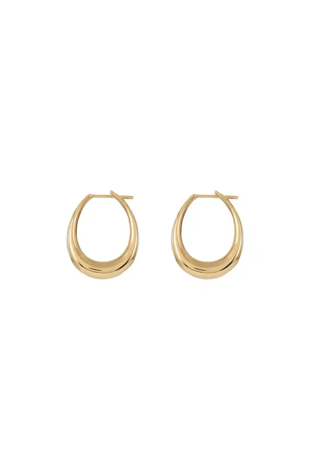 GABRIELA HEARST Small Drop Earrings in 18K Yellow Gold