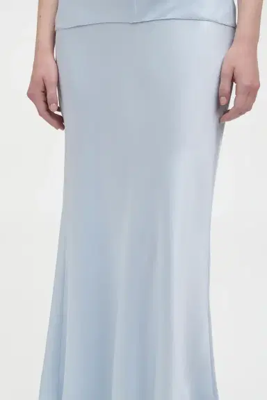 Gabriela Hearst Frei Maxi Skirt in Light Blue Silk Satin | Thumbnail 6 Gabriela Hearst Frei Maxi Skirt in Light Blue Silk Satin | Thumbnail 6
